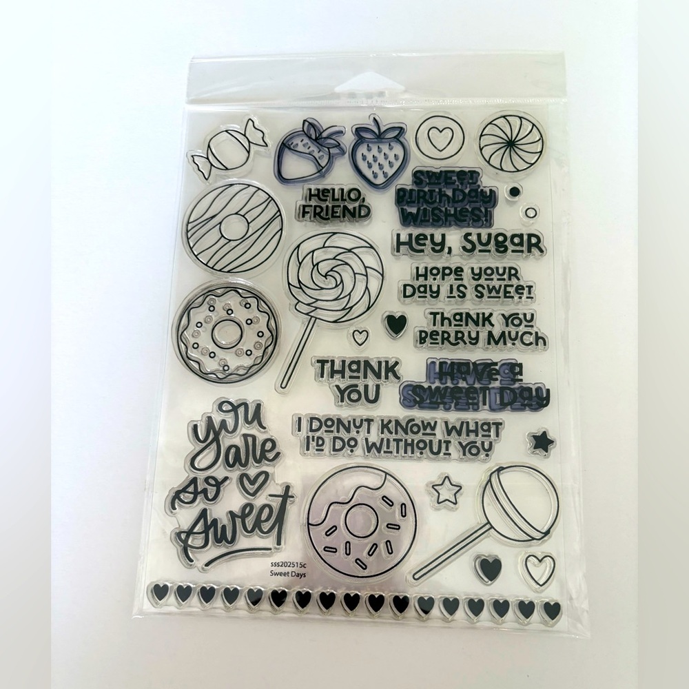Simon Says Stamp Sweet Days Clear Photopolymer Stamps sss202515c
